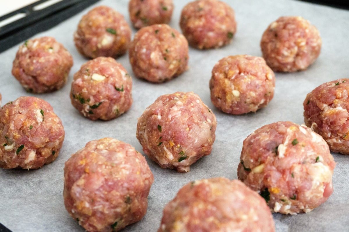 albóndigas en salsa teriyaki paso 8