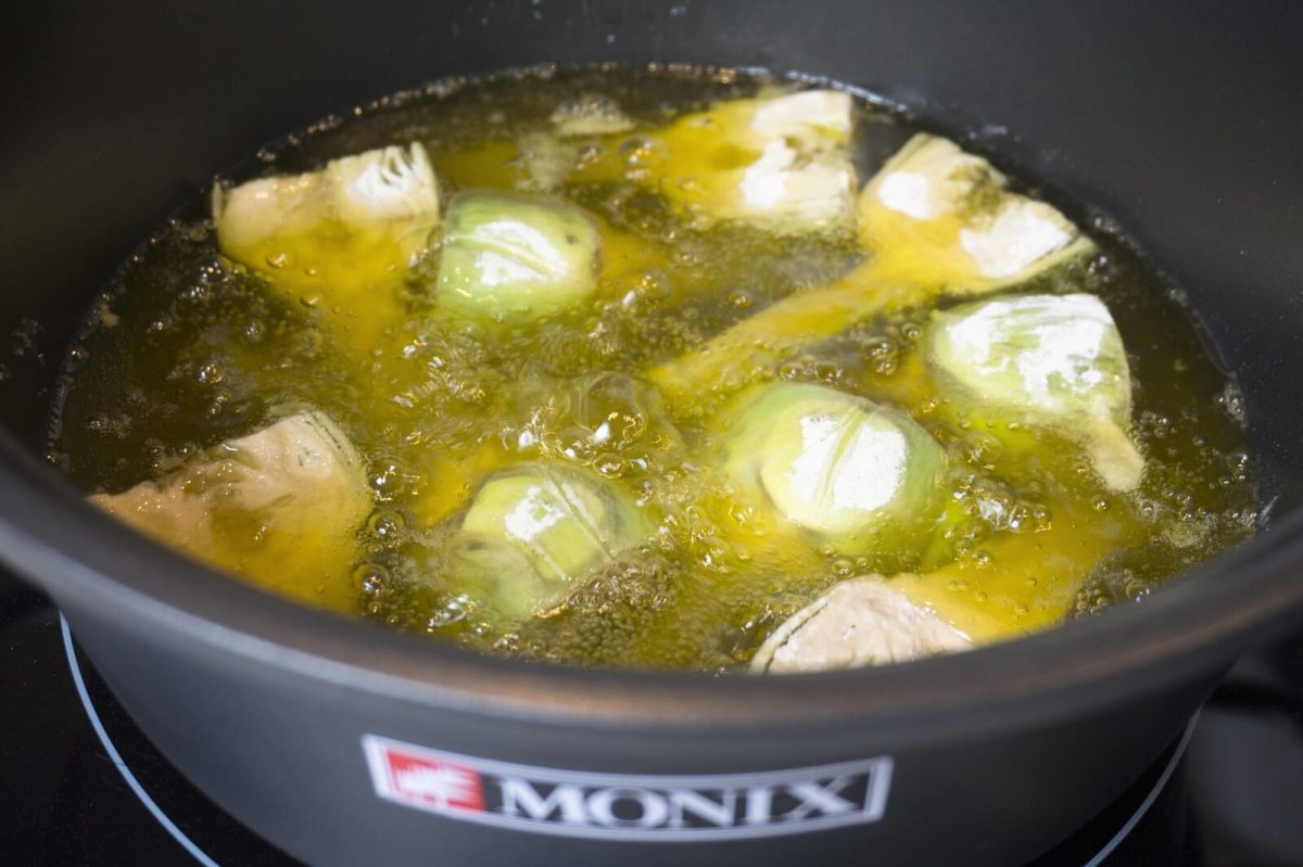 alcachofas escabeche paso 12