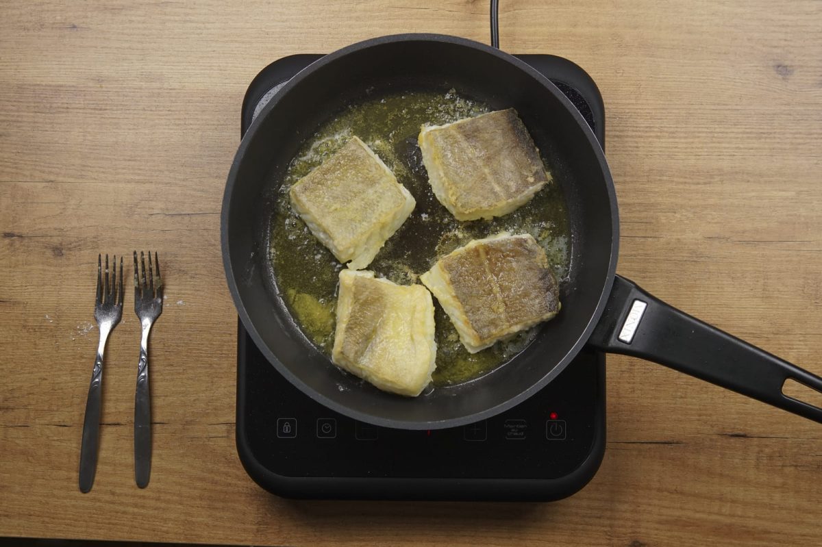 bacalao con tomate paso 10