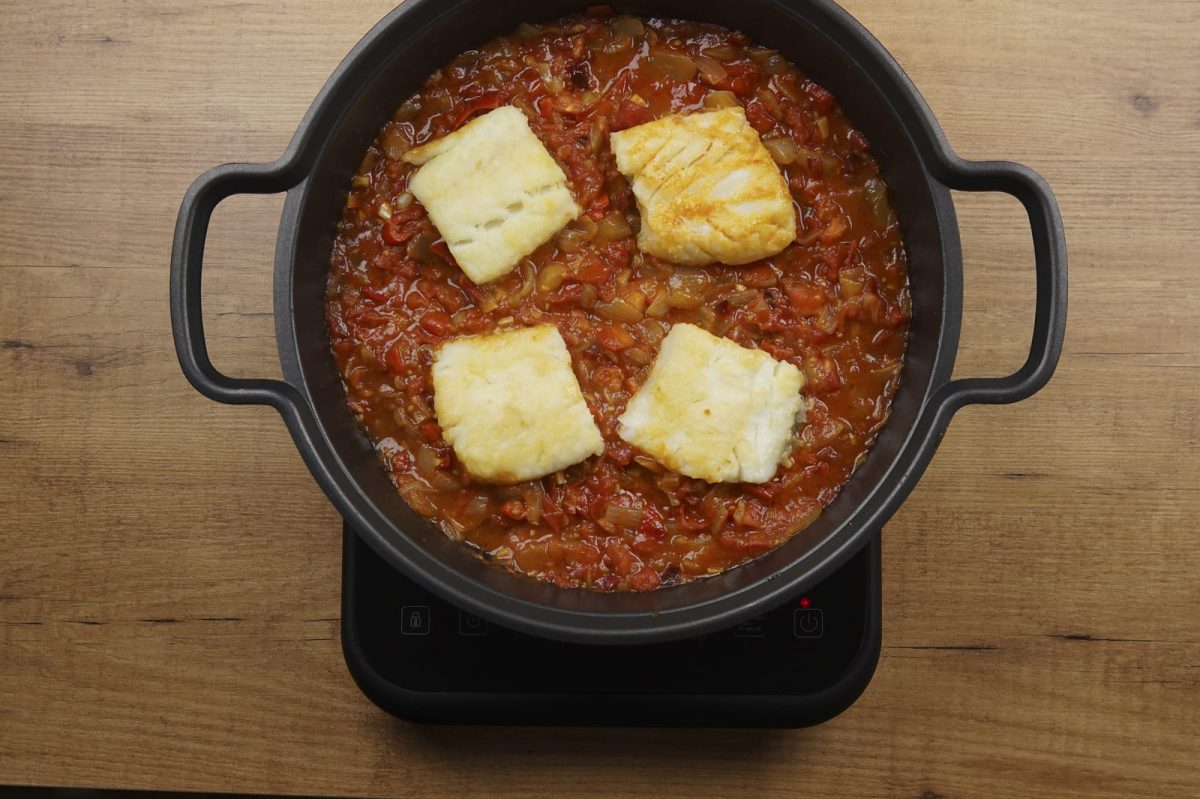 bacalao con tomate paso 16