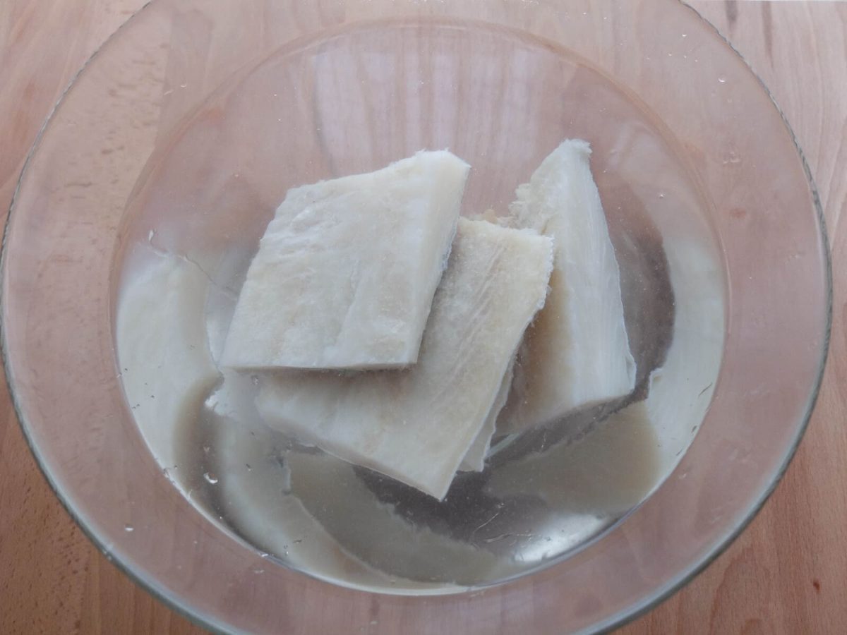 bacalao con tomate paso 3