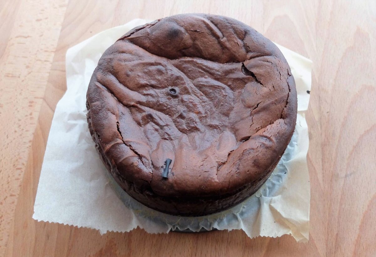 chocolate cheesecake paso 21