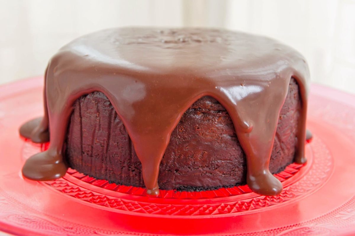 chocolate cheesecake paso 27