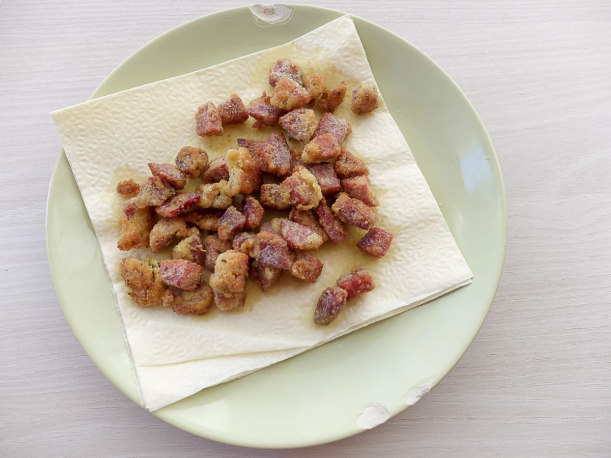 ensalada de jamón al curry paso 13