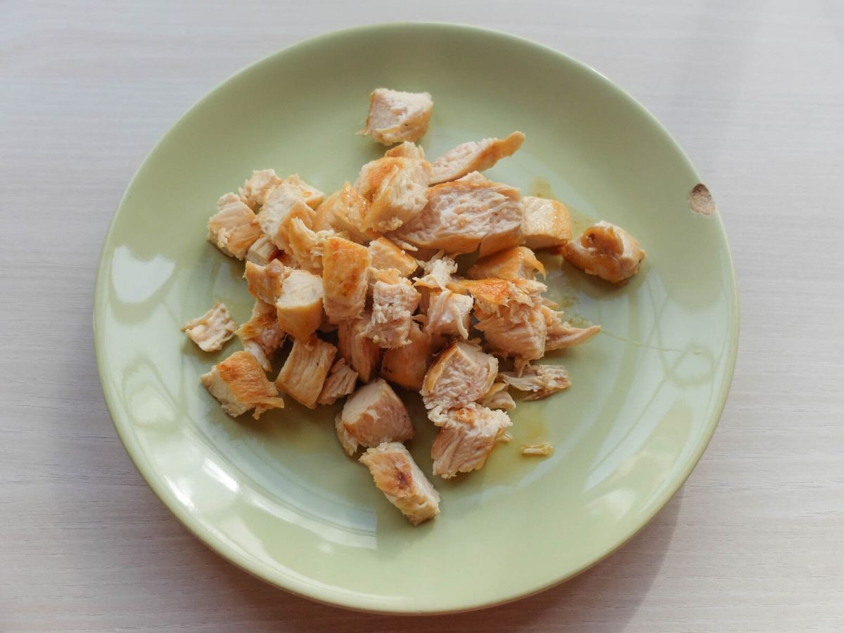 ensalada de pollo con queso de arza y nueces paso 12