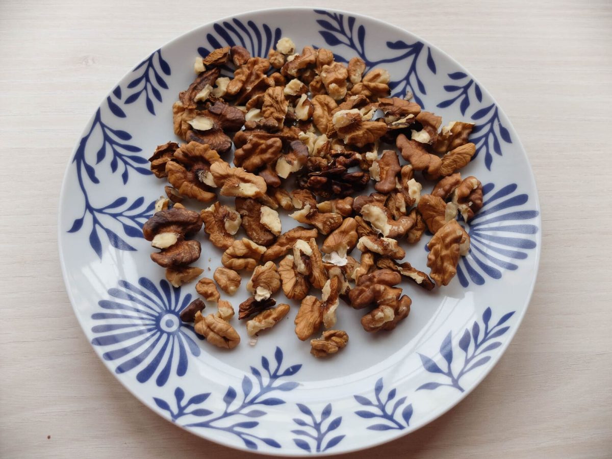 ensalada de pollo con queso de arza y nueces paso 7