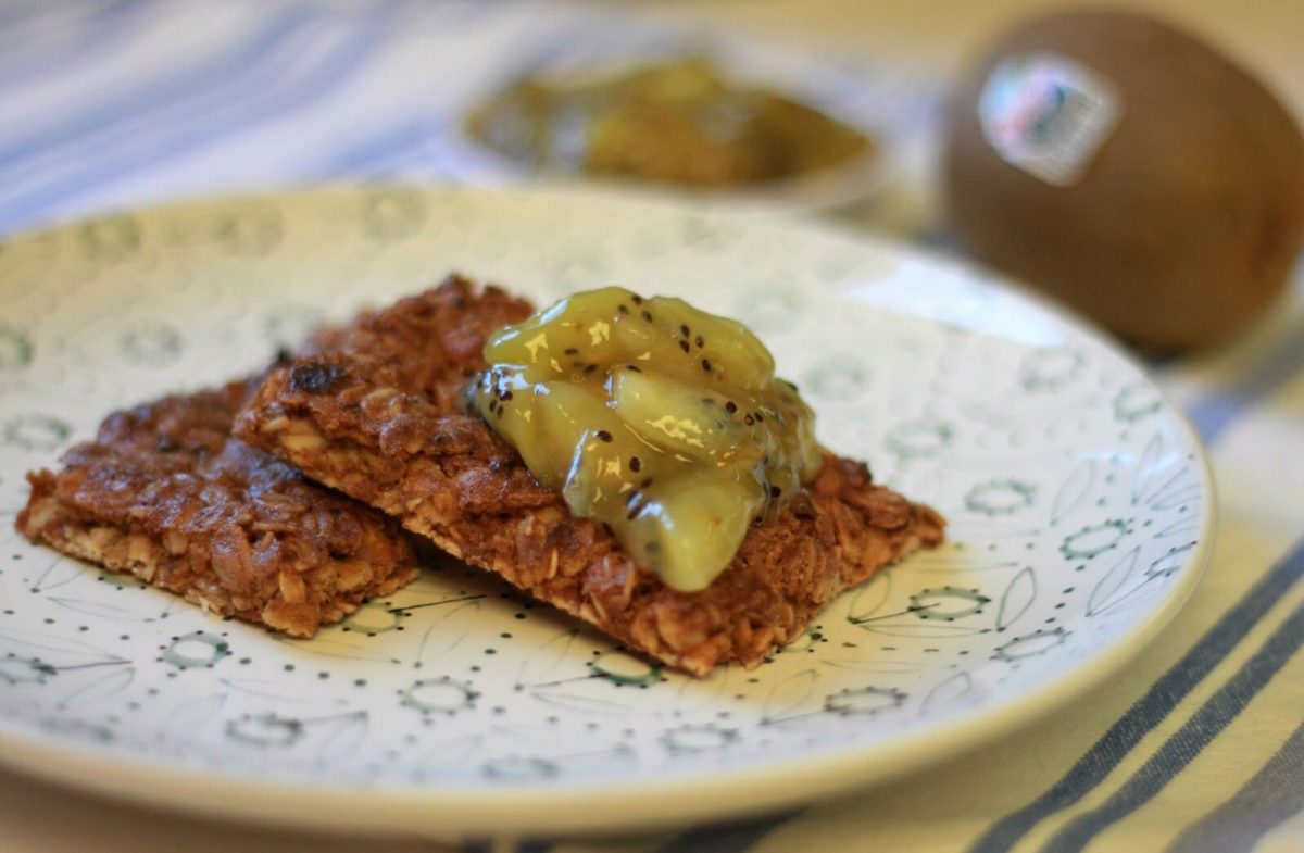 galletas de avena y kiwi paso 24