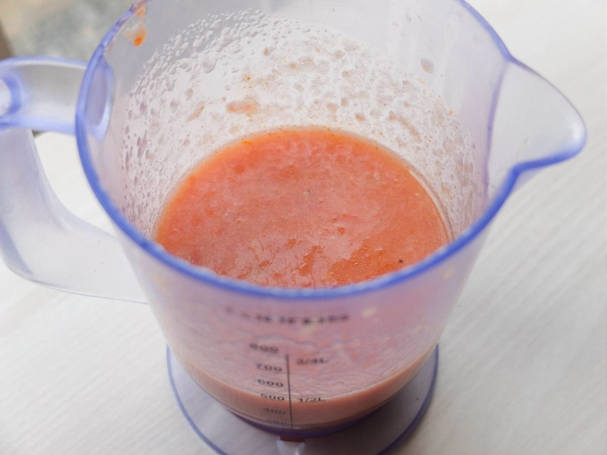 Receta de lasaña: tomate