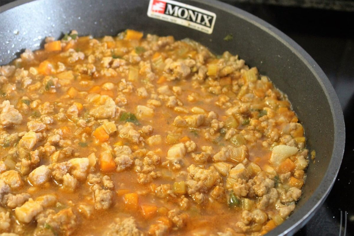 macarrones gratinados boloñesa paso 7