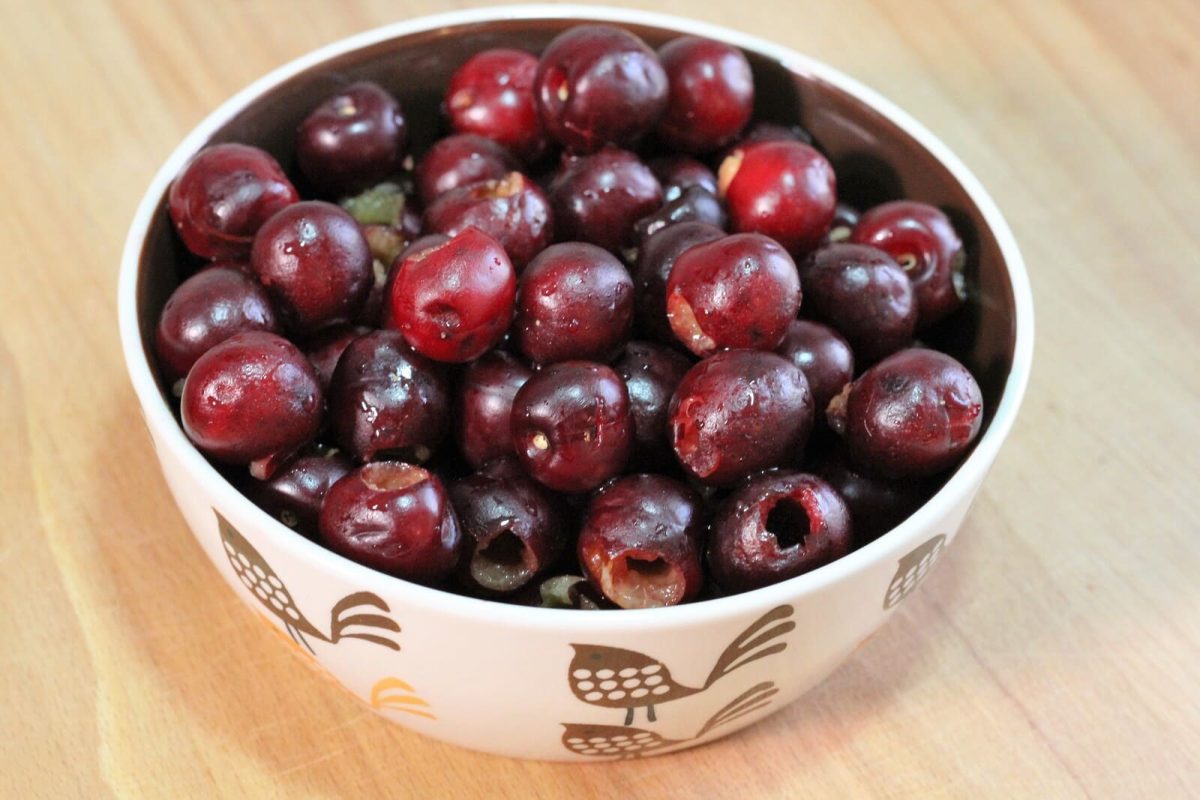 mermelada de cerezas paso 8