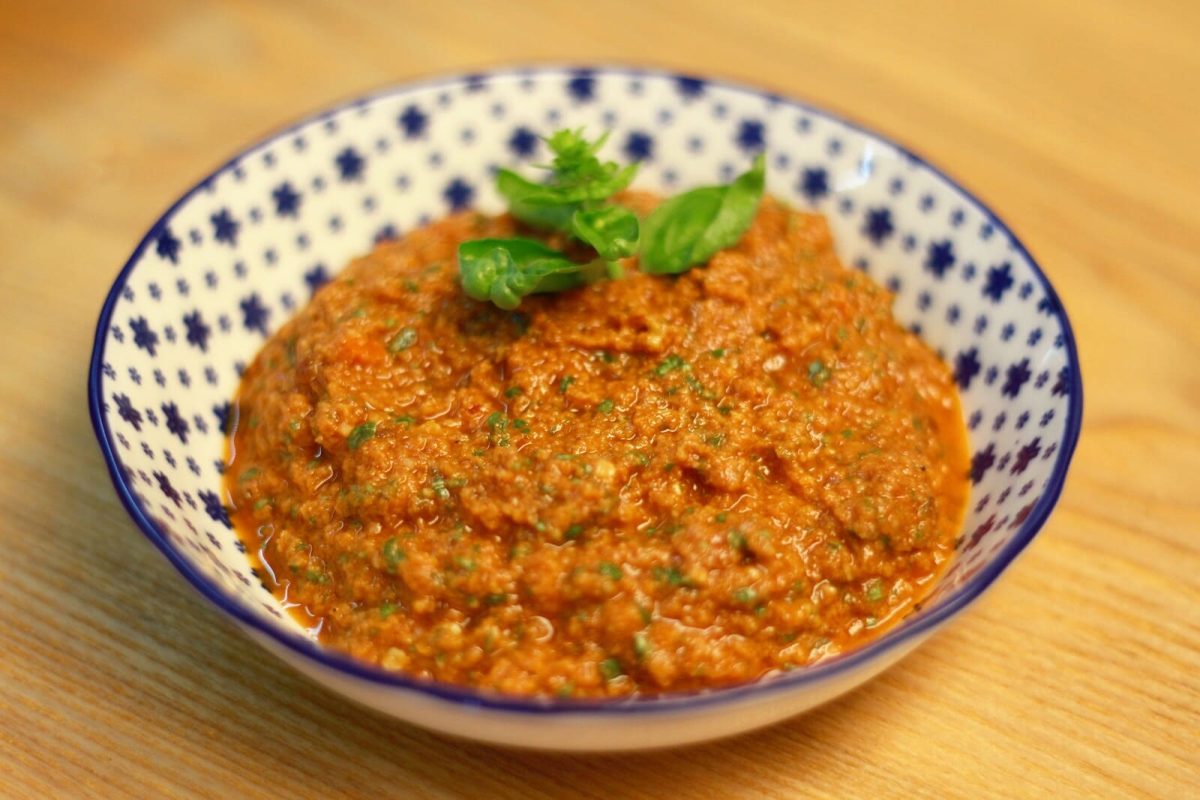 pesto rosso paso 10