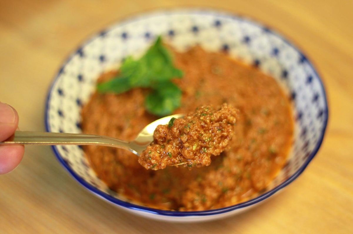 pesto rosso paso 11