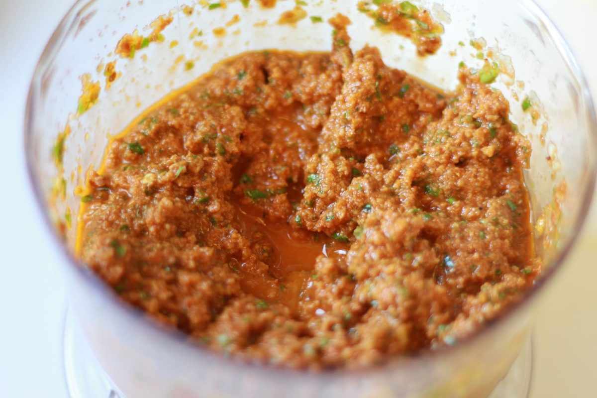 pesto rosso paso 9