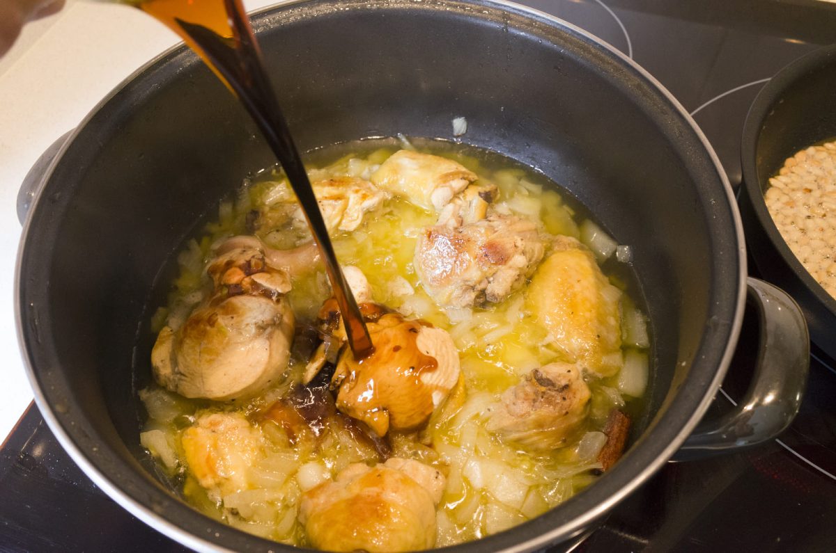 pollo a la catalana paso 10
