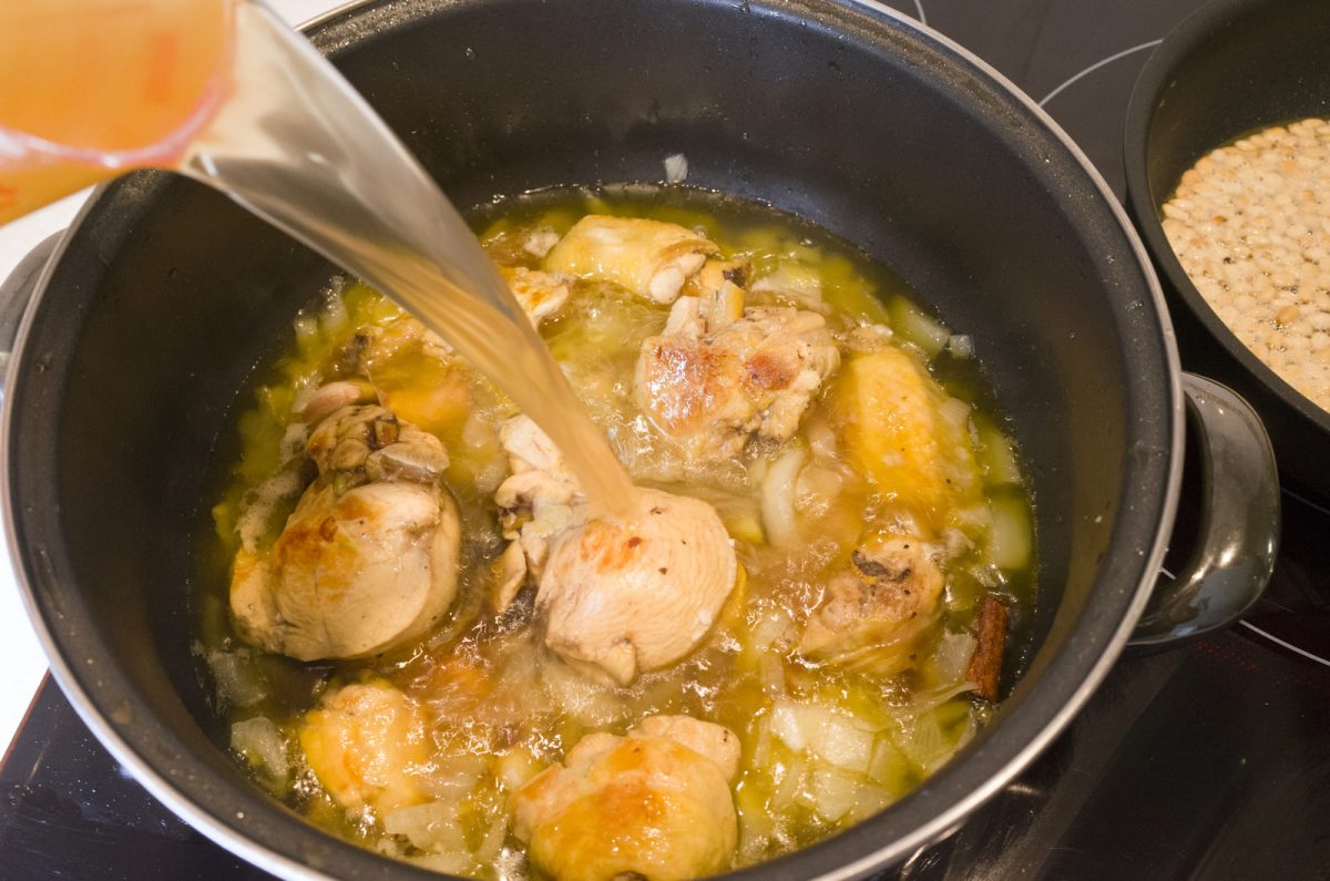 pollo a la catalana paso 11