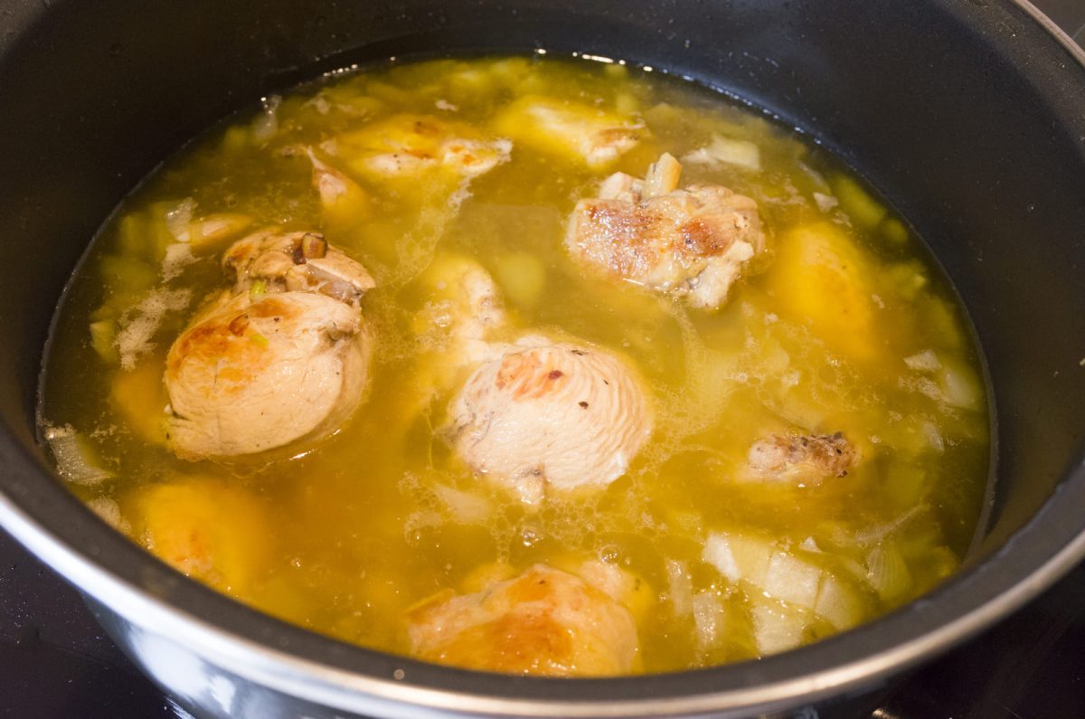pollo a la catalana paso 12