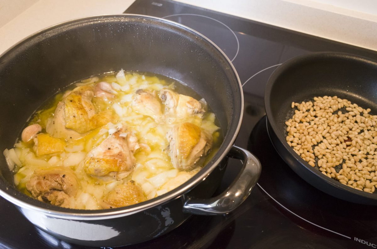 pollo a la catalana paso 9