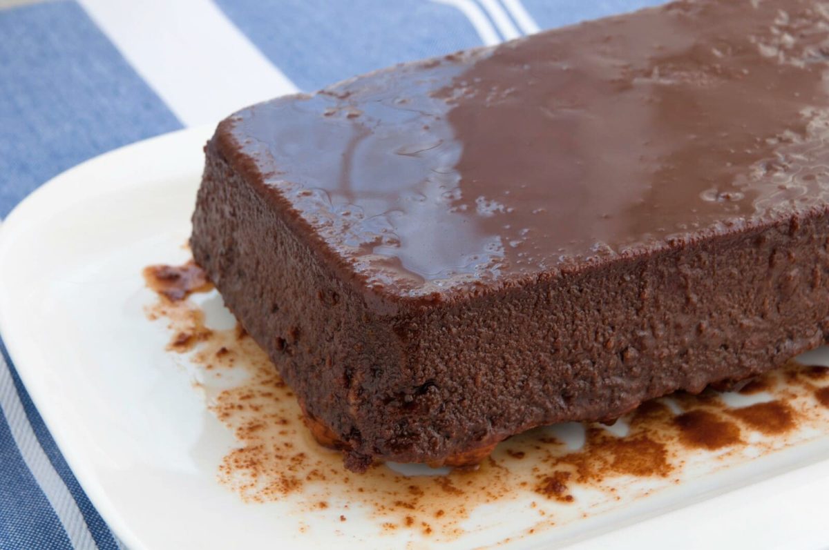 pudin de chocolate paso 16