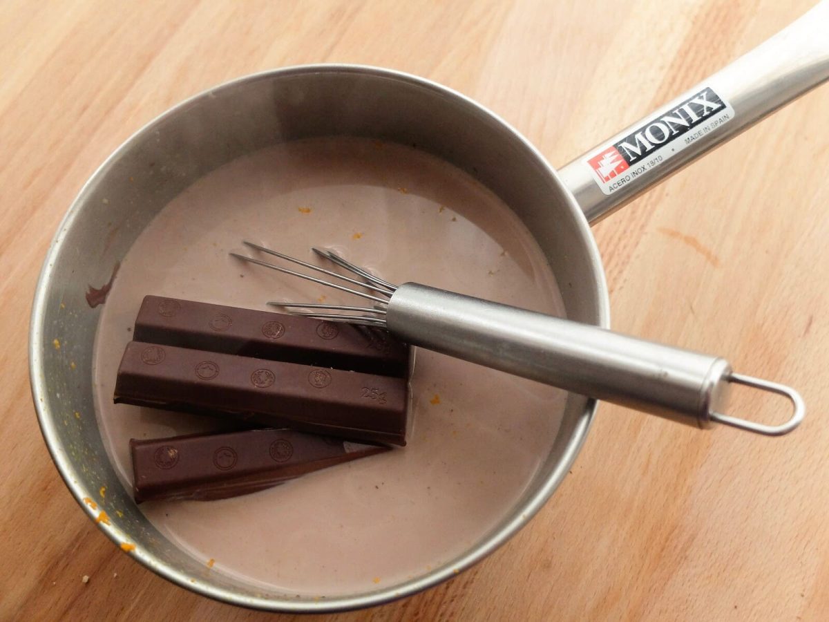 pudin de chocolate paso 3