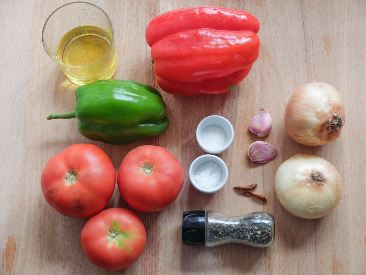 Receta de tomate frito casero: ingredientes