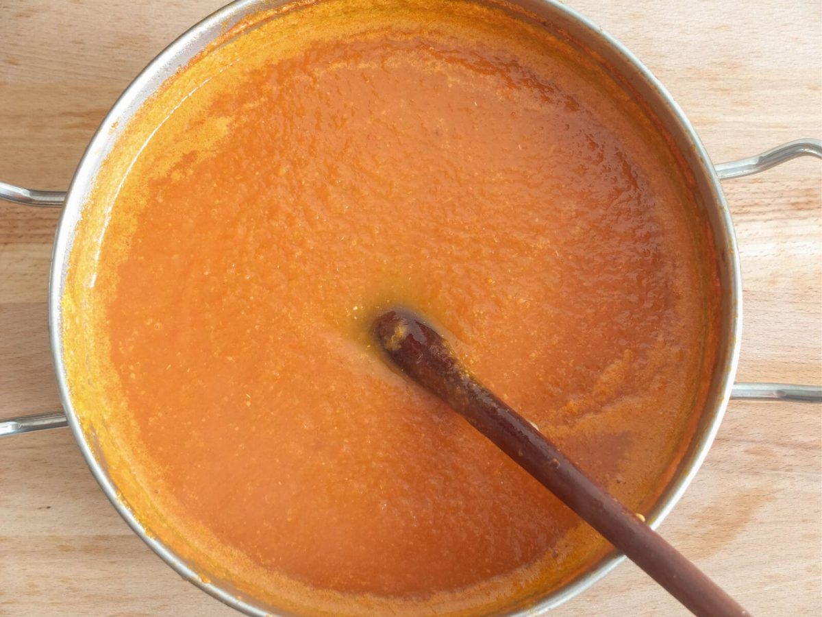 salsa de tomate frito paso 11