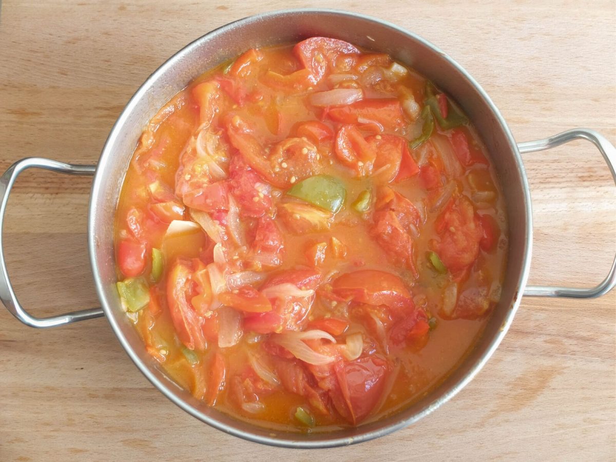 Receta de tomate frito casero: ingredientes cocidos