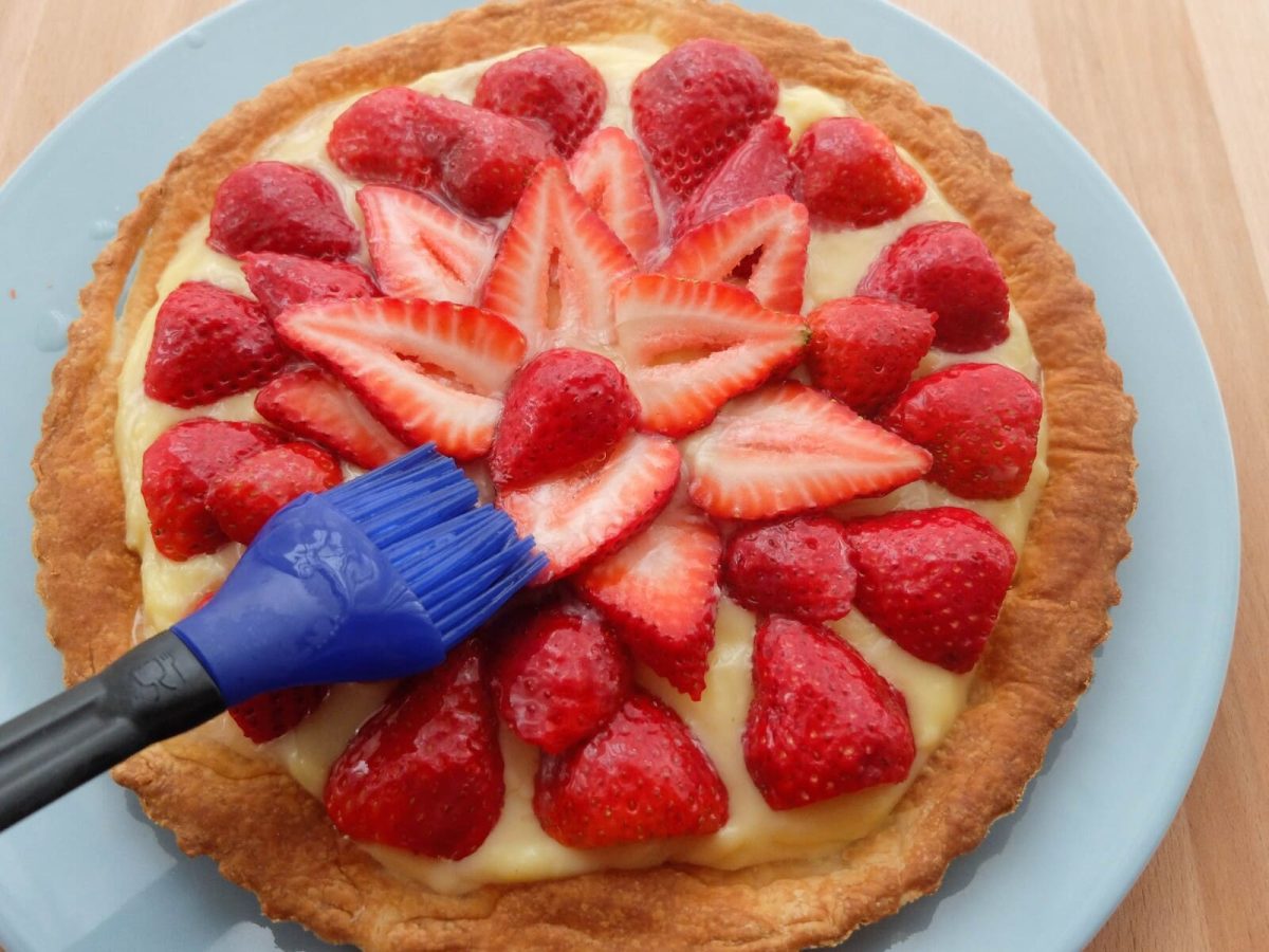 tarta crema fresas paso 10