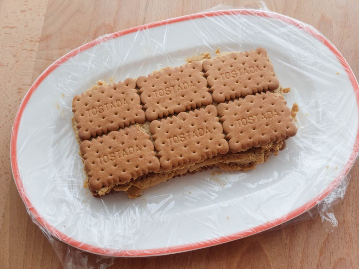 tarta de galletas paso 13