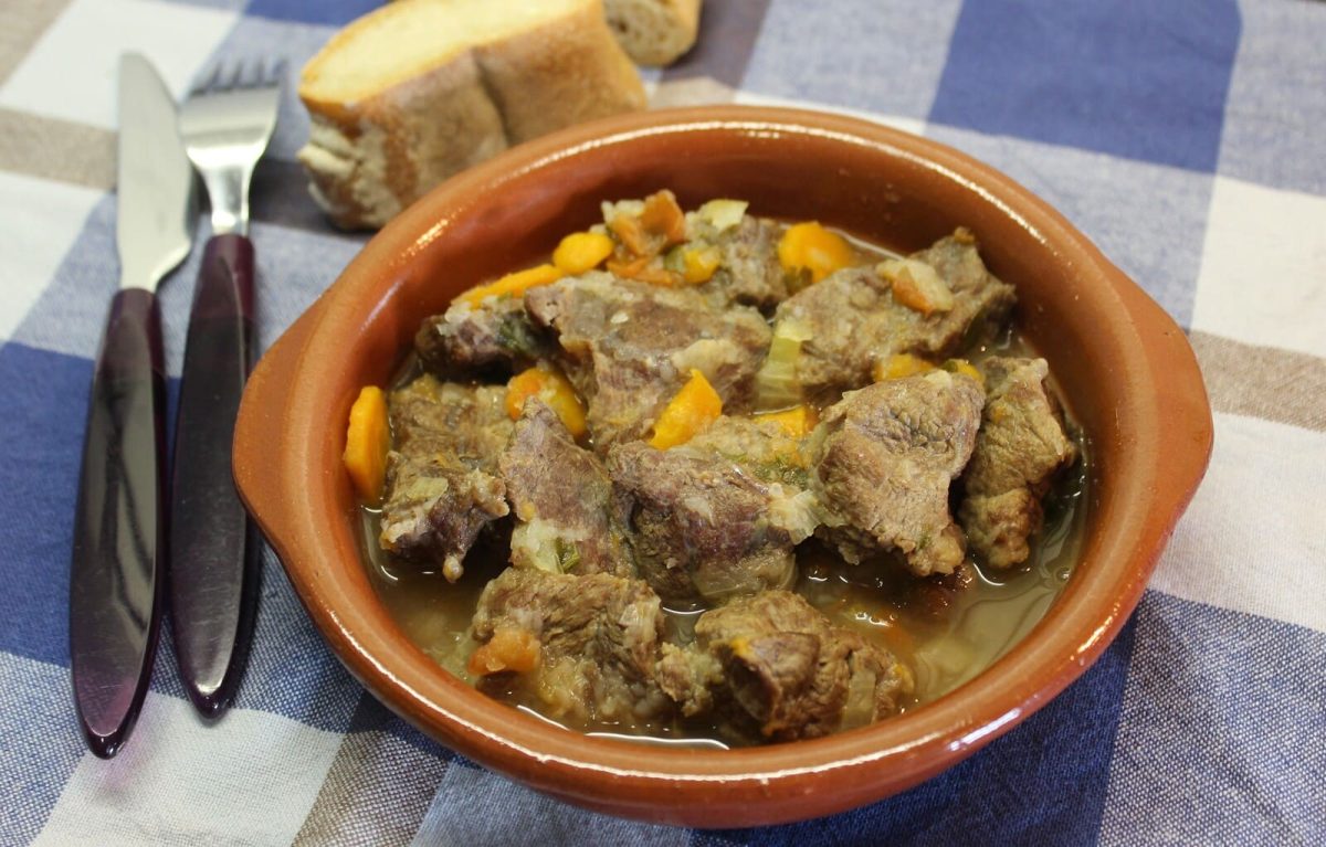 ternera guisada carne gobernada paso 14