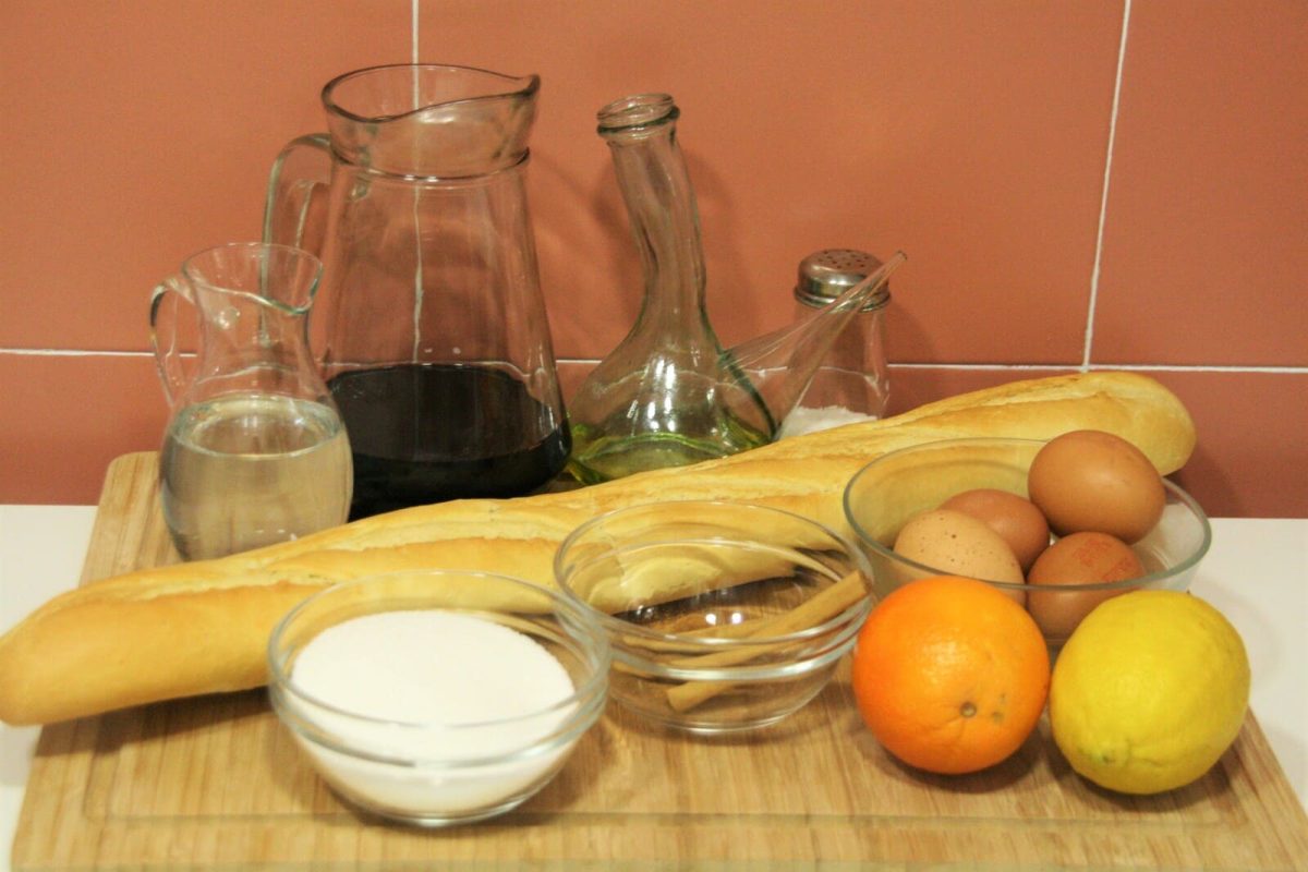 torrijas vino paso 1