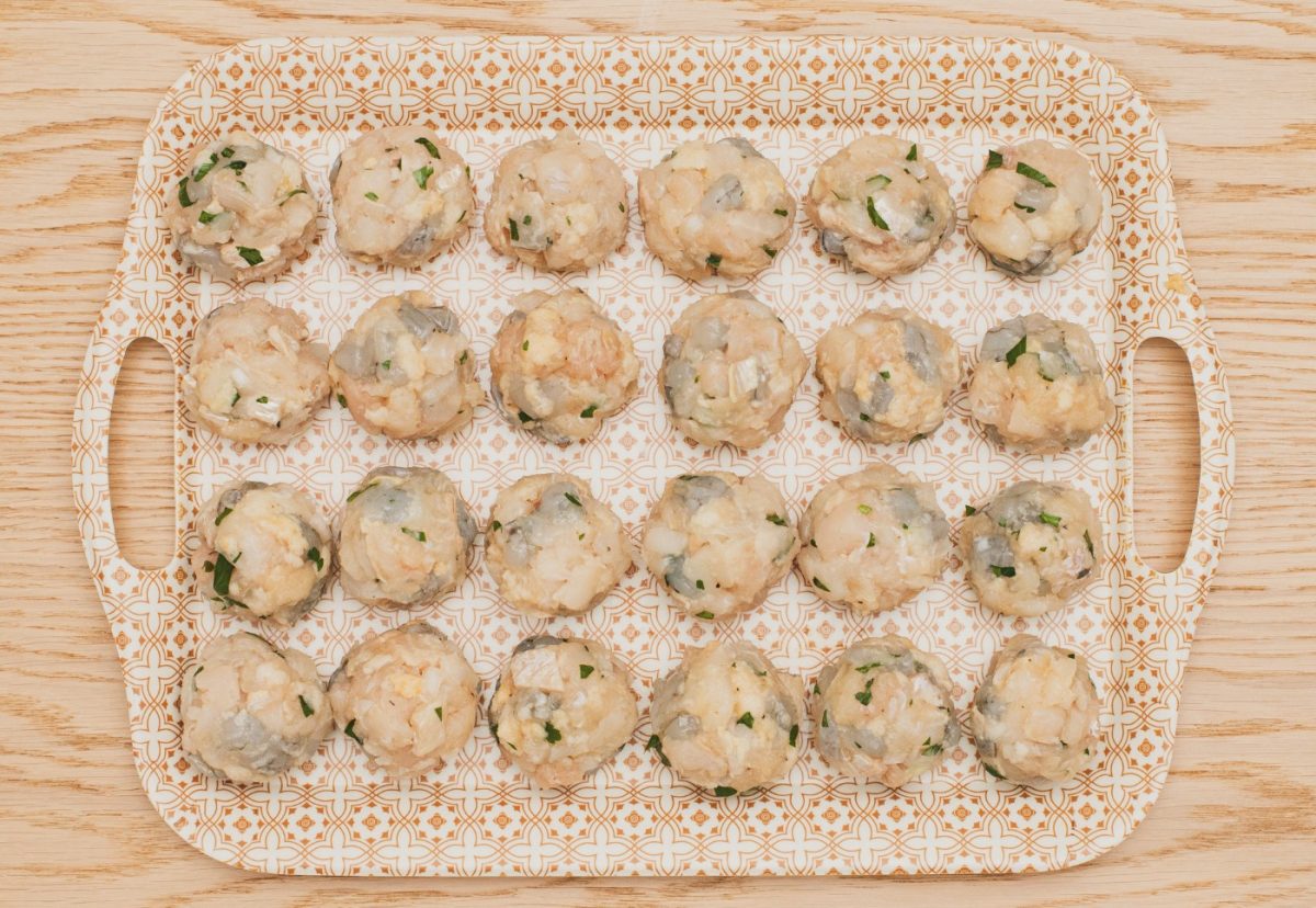 Albóndigas de marisco. Una delicia para Navidad