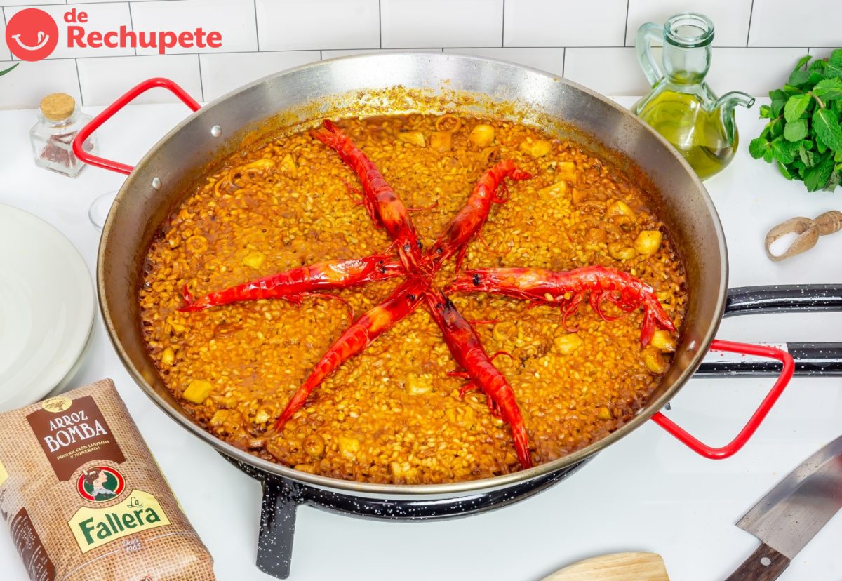 Arroz seco de carabineros. Un plato perfecto paso a paso