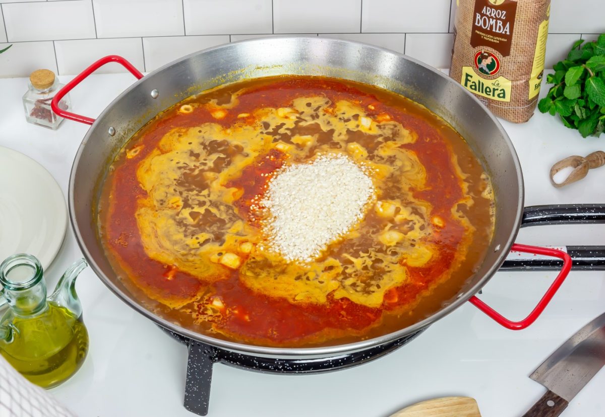 Arroz seco de carabineros. Un plato perfecto paso a paso