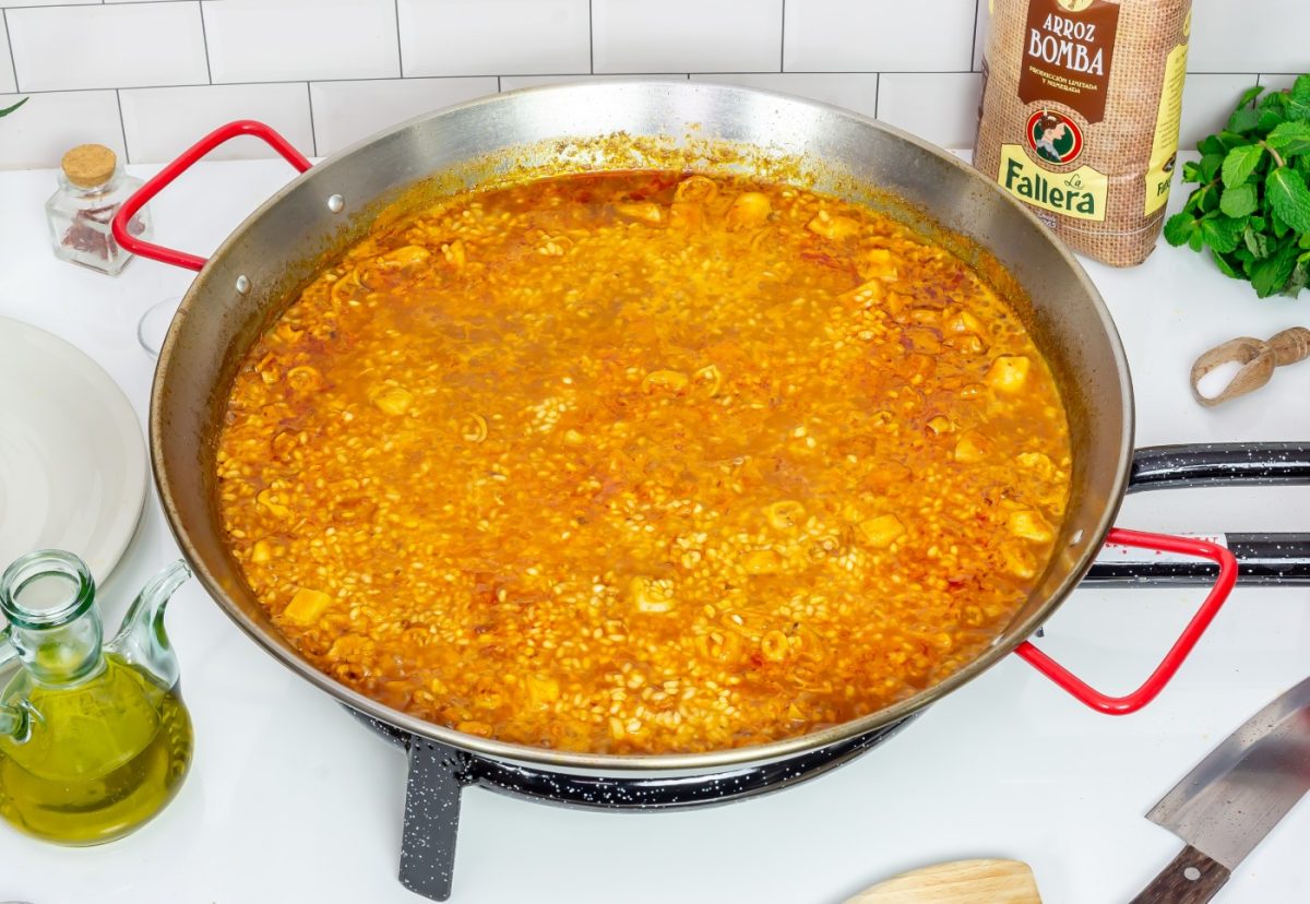 Arroz seco de carabineros. Un plato perfecto paso a paso