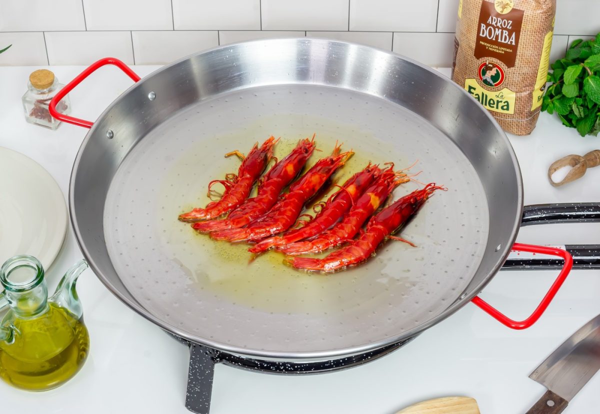 Arroz seco de carabineros. Un plato perfecto paso a paso