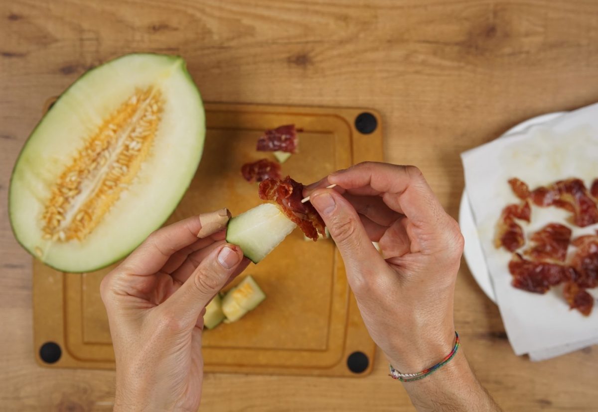 Canapés rápidos para Navidad