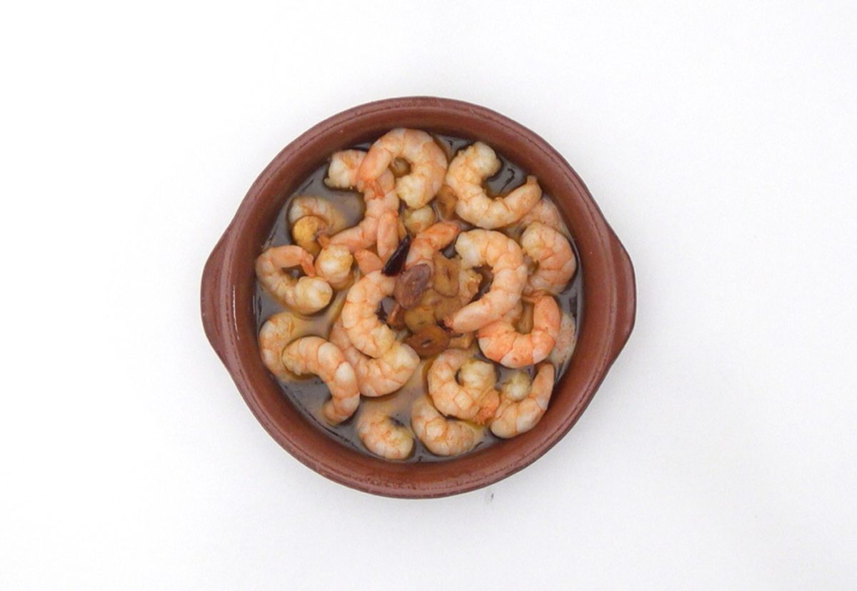 Gambas al pil pil. Receta tradicional con un toque picante