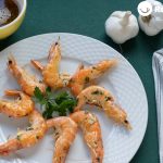 Langostinos al cava en el horno. Una receta fácil paso a paso
