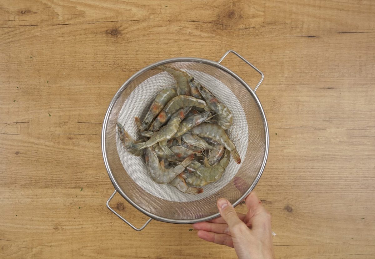 Langostinos al cava en el horno. Una receta fácil paso a paso