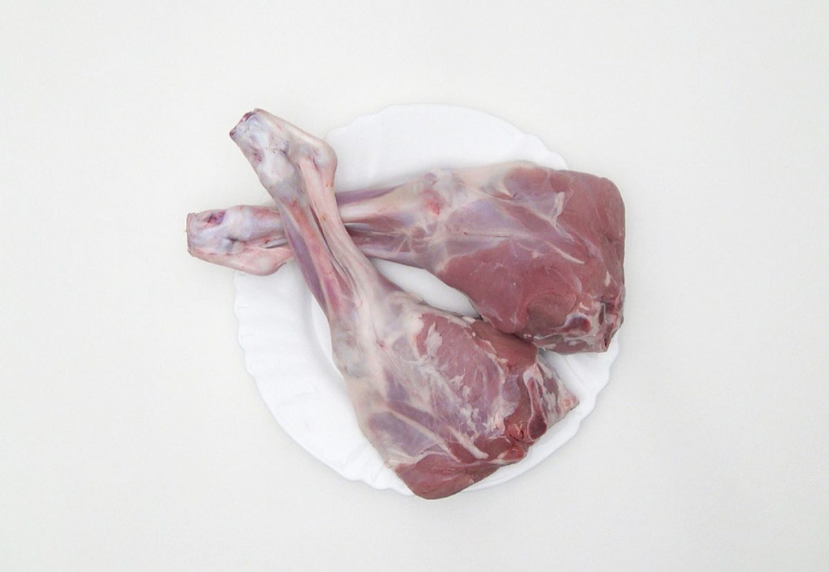 Pierna de cordero asada al Jerez. Asado tradicional y delicioso