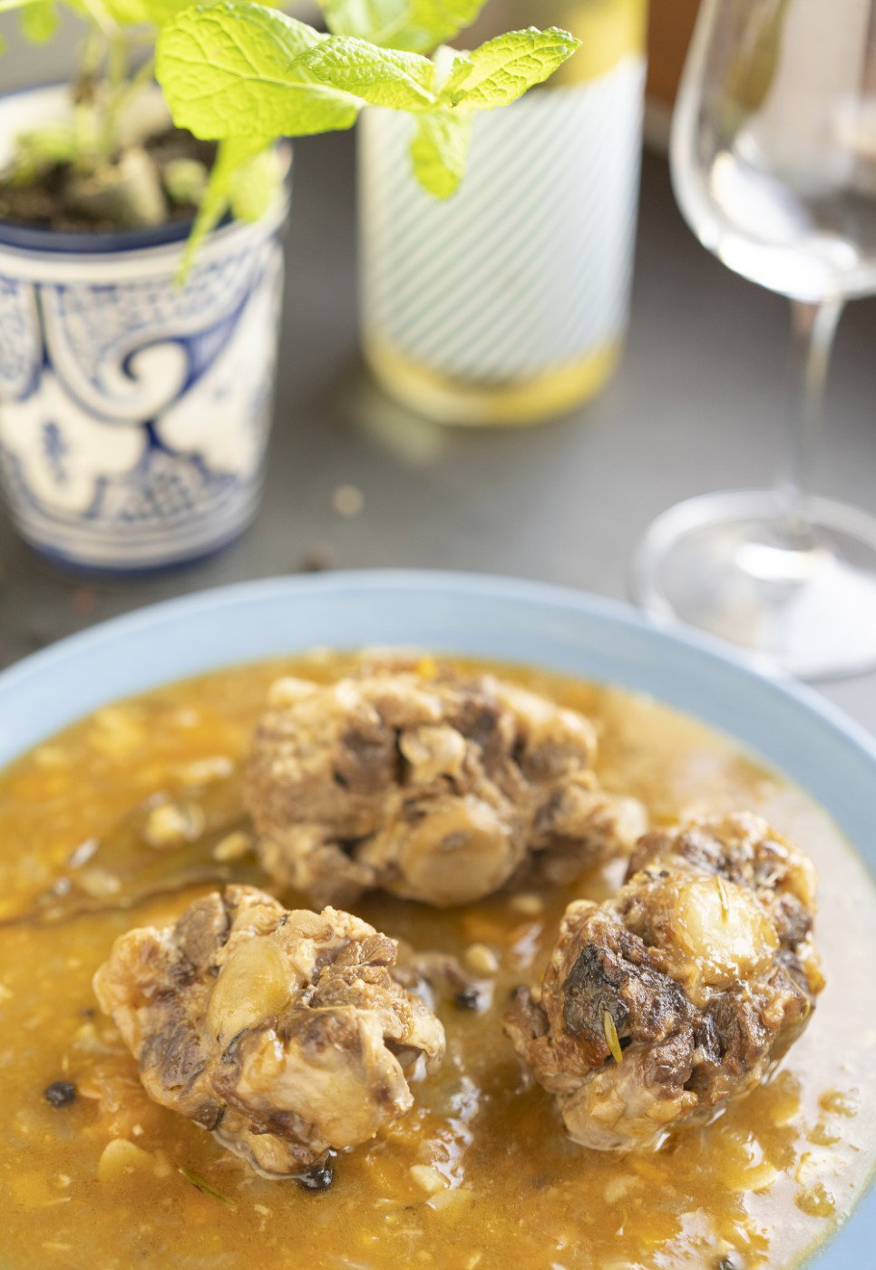 Rabo de ternera guisado a la antigua