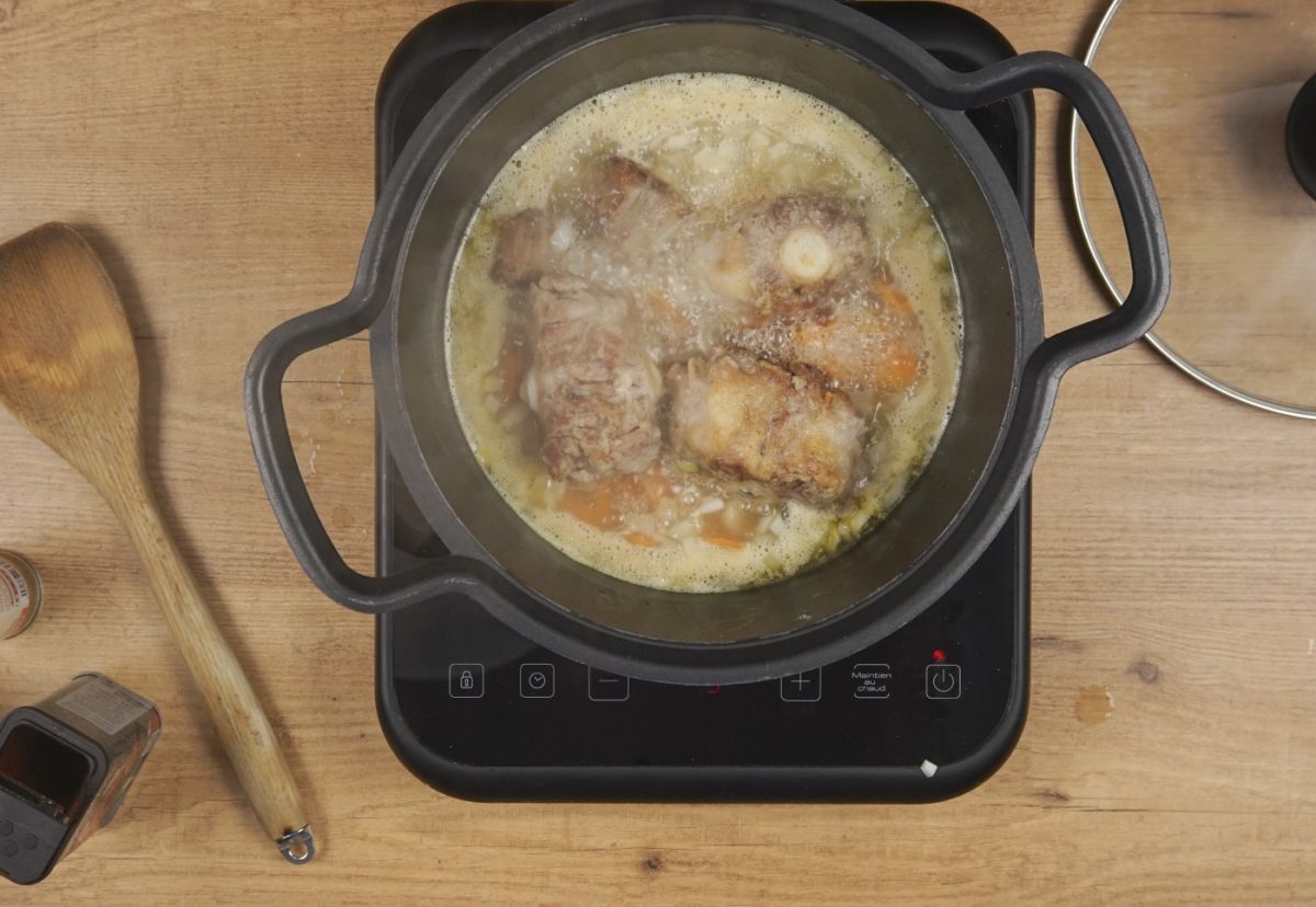 Rabo de ternera guisado a la antigua
