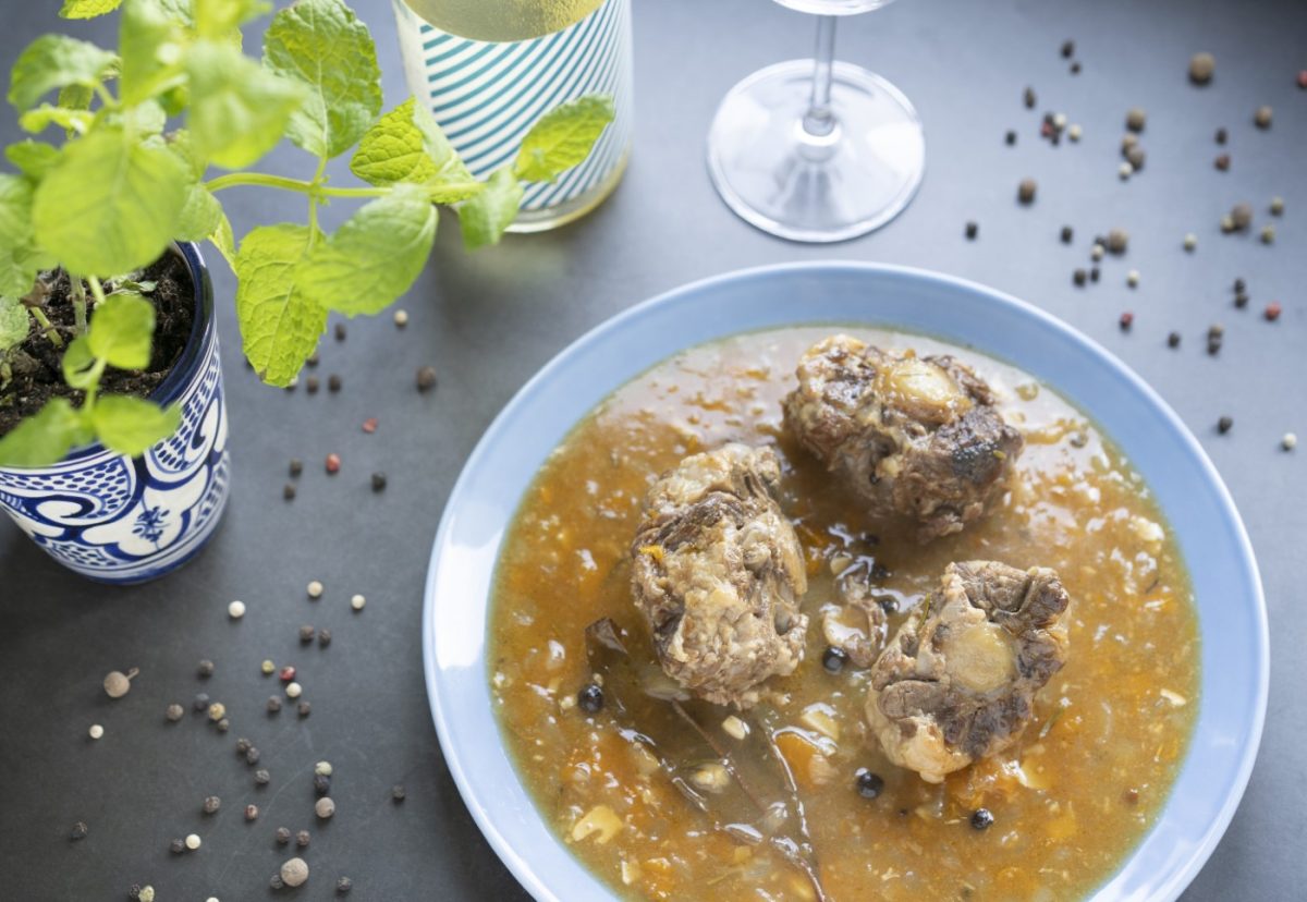 Rabo de ternera guisado a la antigua