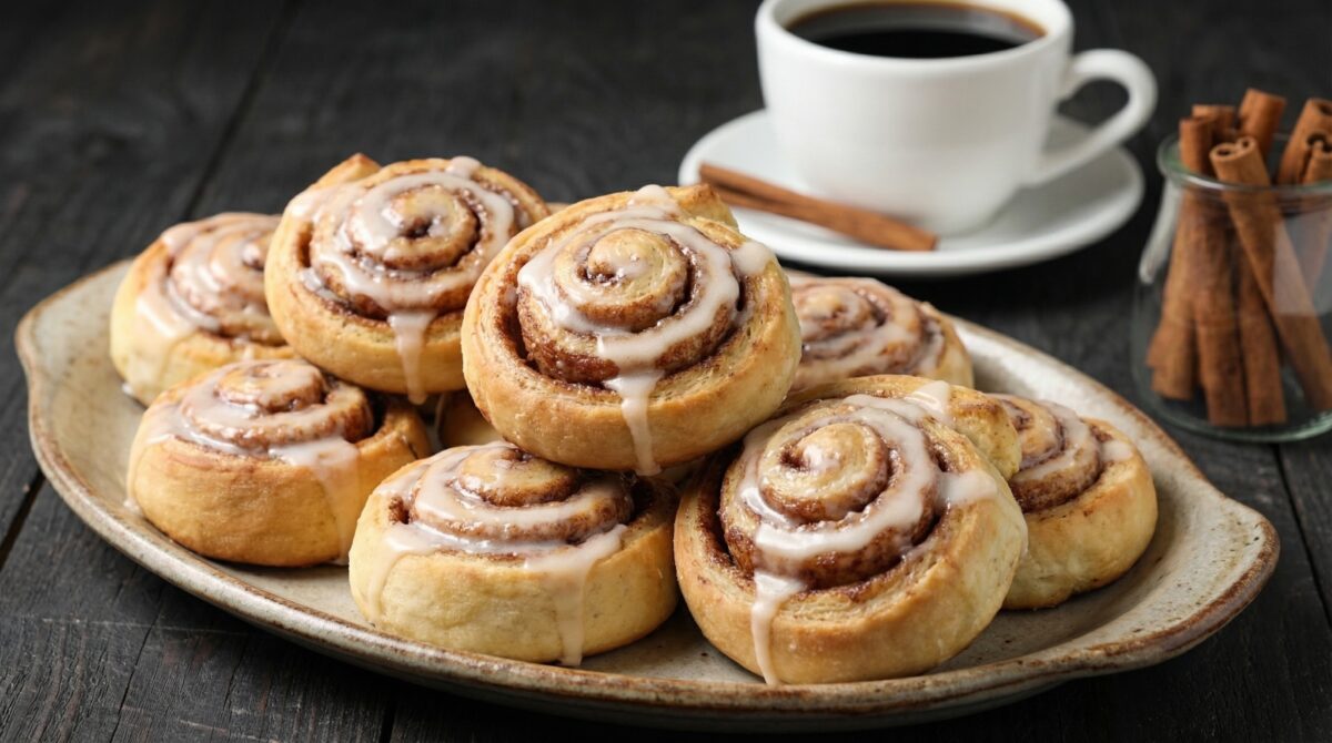 Rollitos de canela exprés con hojaldre. Receta fácil para un capricho rápido