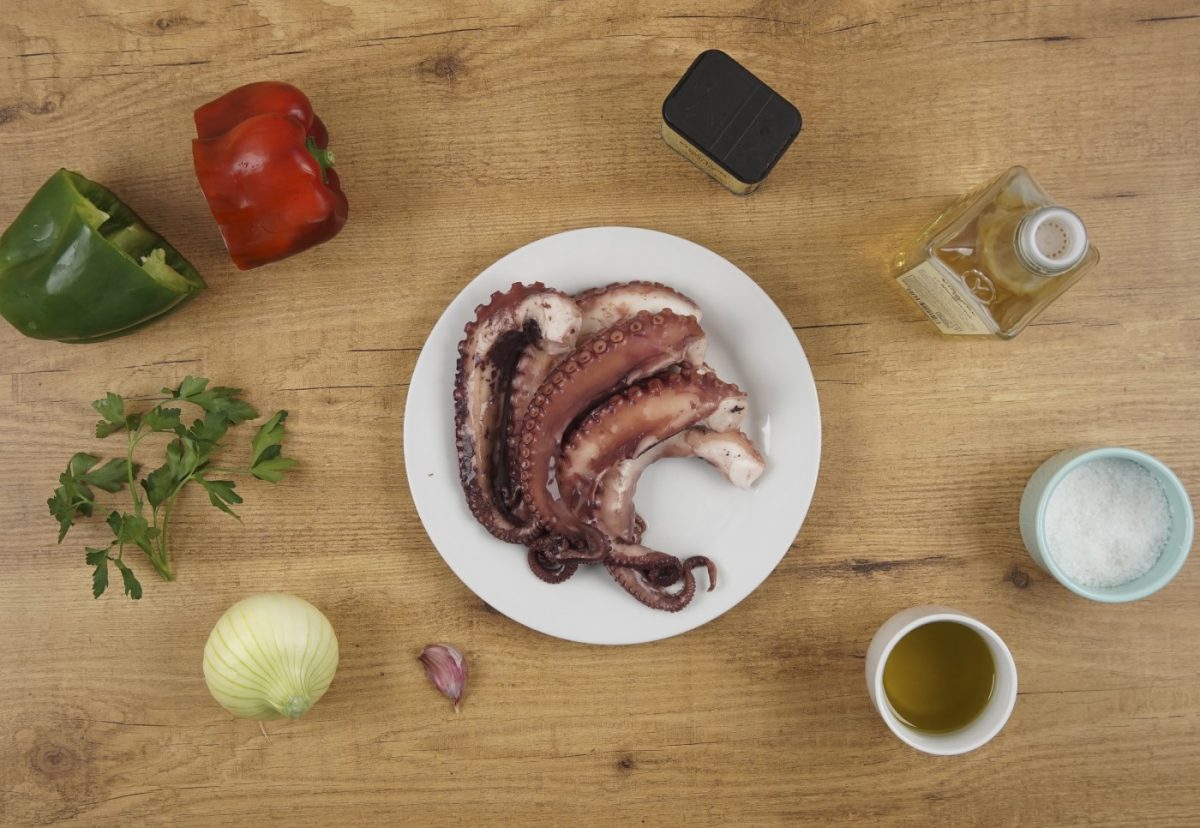 Salpicón de pulpo. El entrante ideal paso a paso