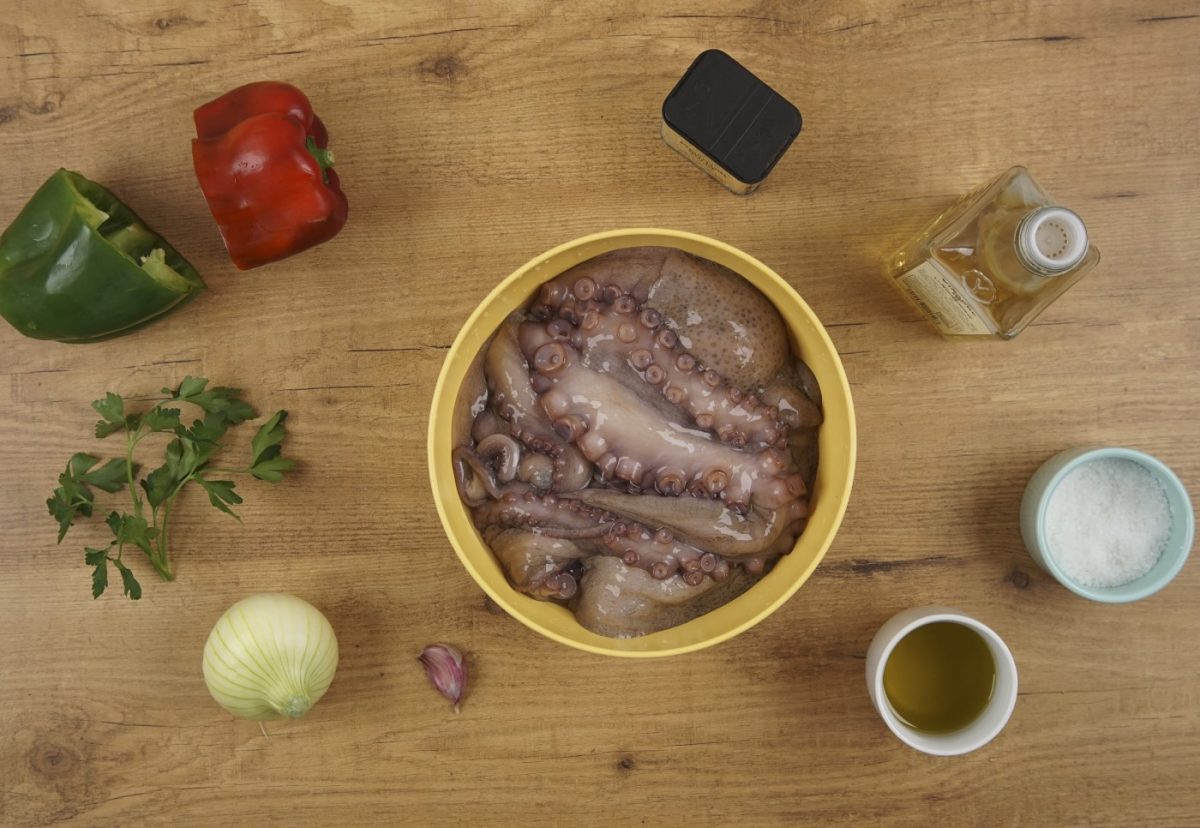 Salpicón de pulpo. El entrante ideal paso a paso