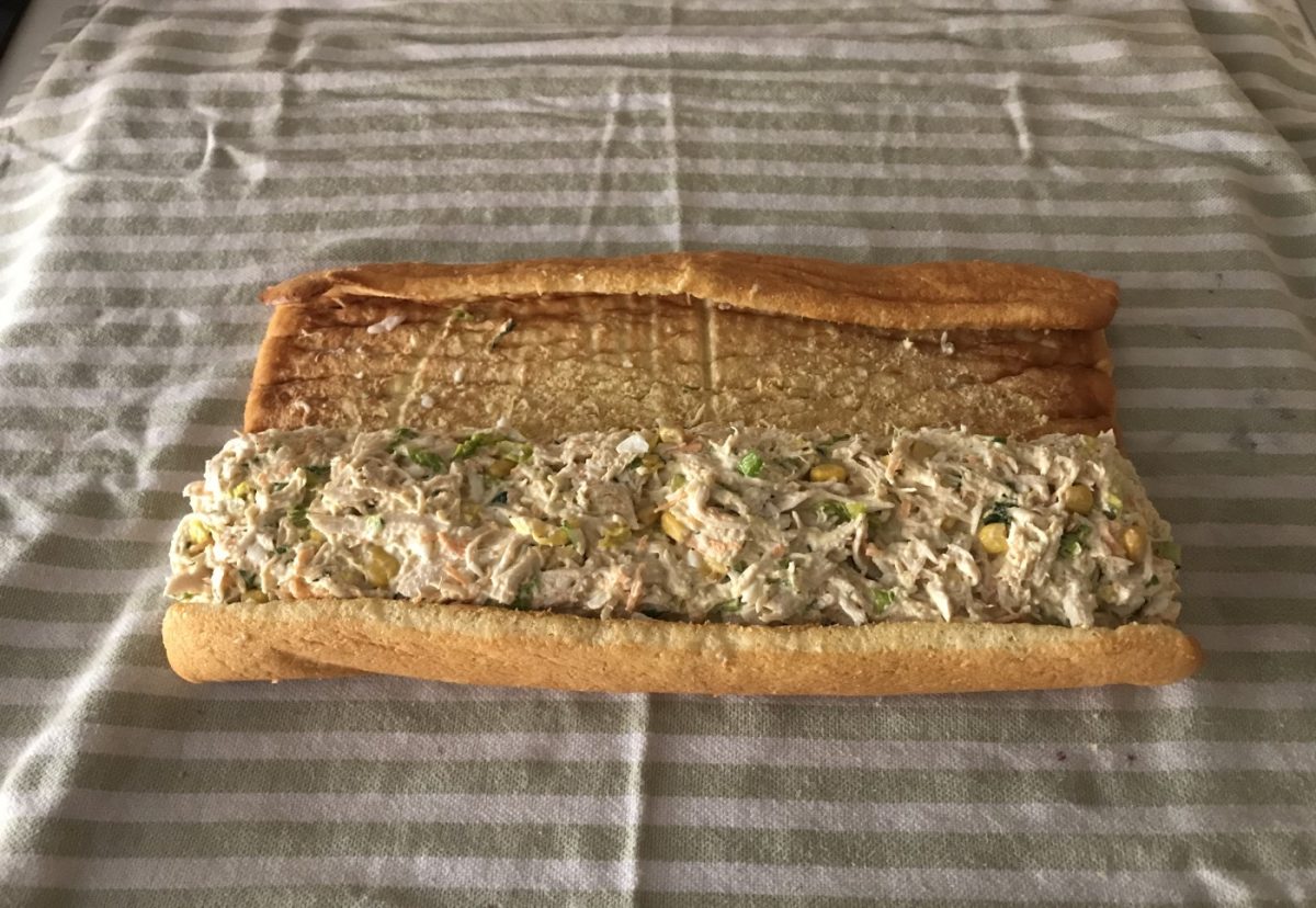 Tronco salado de pollo para Navidad