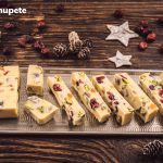 Turrón de chocolate blanco paso a paso