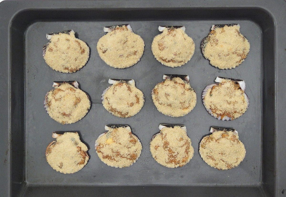 Zamburiñas al horno. Una receta deliciosa paso a paso
