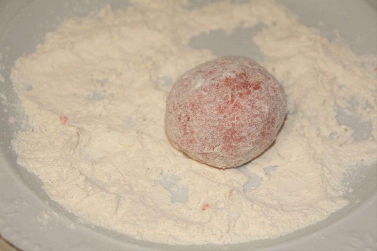 albóndigas con setas paso 10